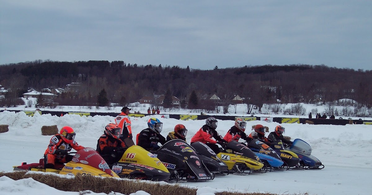 Snowmobiler TV & Snow Goer Canada Magazine Ice Oval Racing, Haliburton